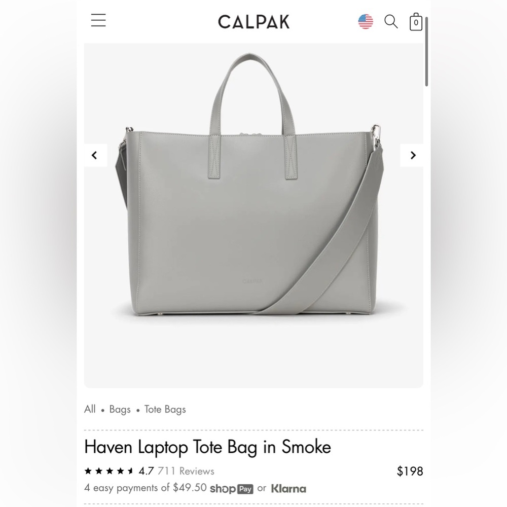 [NWOT] Calpak Haven Laptop Tote